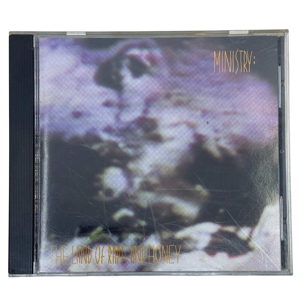 Ministry The Land‎ of Rape and Honey CD 1988 Sire Records Industrial 25799-2